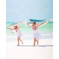thumbnail image 3 of Aqua Blue Beach Beach Towels Oversized Super Absorbent, Coastal Seawaves Sand Shore Scenery Lightweight Bath Towel Quick Dry Sets For Bathroom/Pool/Rv Camping/Beach Play/Gym Room/Picnic 31"x62", 3 of 8