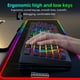 thumbnail image 5 of Teclado de membrana YWYT Y200 USB para juegos con cable, diseño de 87 teclas, efecto de luz RGB, tecla de moldeo por inyección de dos colores ABS YWYT Teclado, 5 of 6