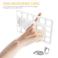thumbnail image 2 of 5Pcs Ring Sizers Ring Size Measurement Tools Ring Measuring Boards, 2 of 8
