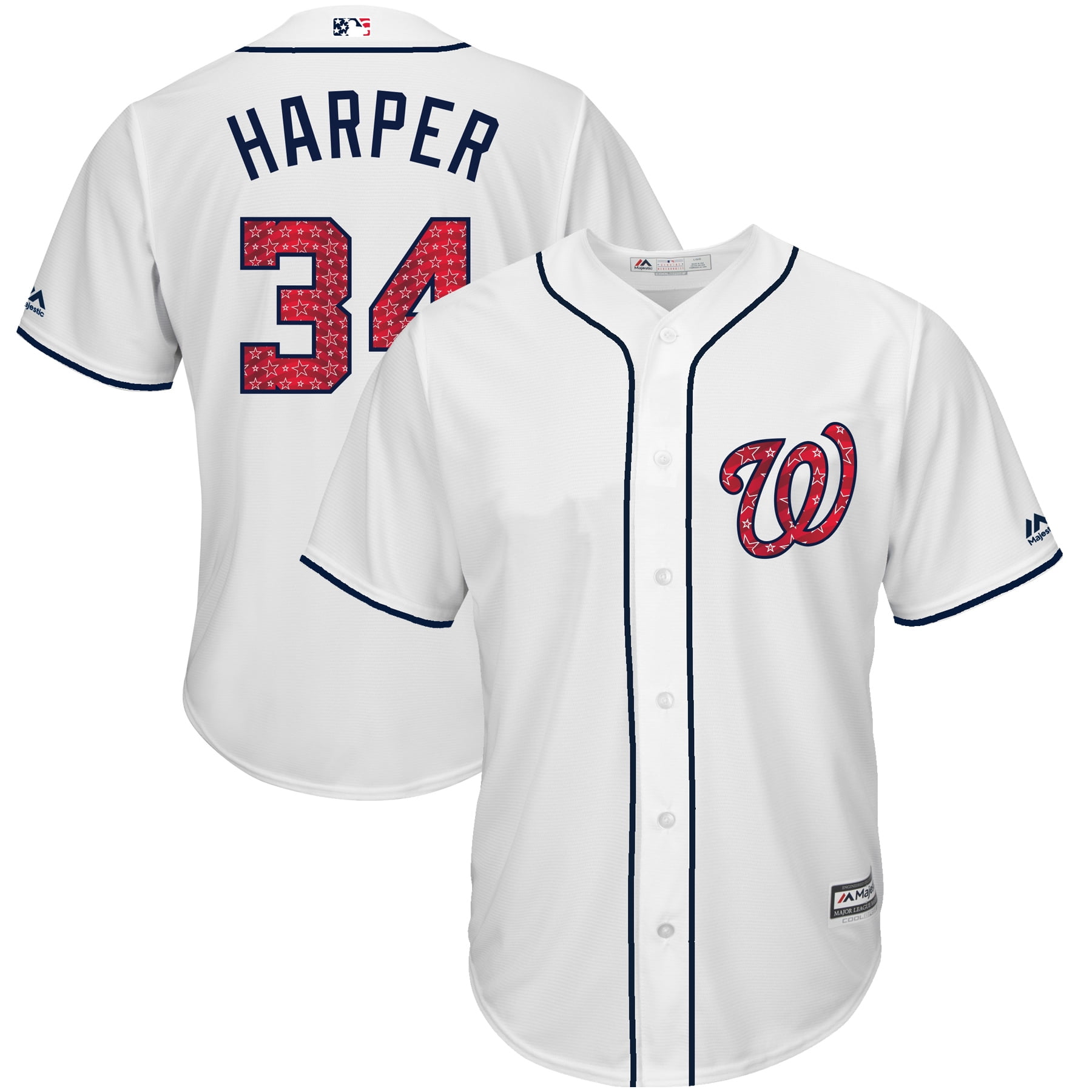 nationals stars and stripes jersey