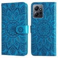 thumbnail image 3 of Funda tipo cartera GANGXUN para Xiaomi Redmi Note 12 4G , diseño girasol, cuero PU, soporte, cierre magnético, tarjetero, 3 of 5