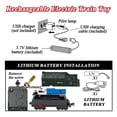 thumbnail image 3 of Losbenco Train Set for Kids, Electric Train Track Toy with Smoke, Light and Sound, Steam Locomotive Engine Train Toy for 3 4 5 6 7+ Years Old Boys Gifts, 3 of 7