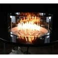 thumbnail image 2 of Celestial 23" x 8" Glass Wind Guard for 19” Round Fire Pits, 2 of 5