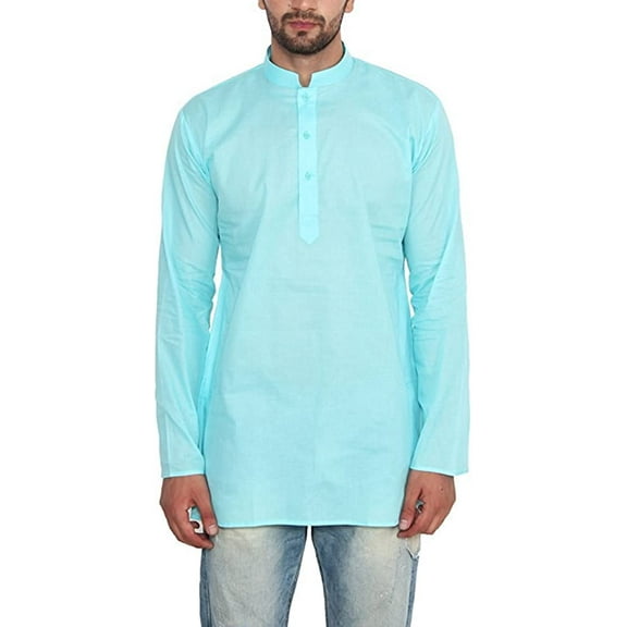 Royal Men's Cotton Blend Straigh Kurta