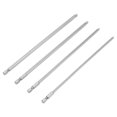 thumbnail image 3 of Ball End Hex Screwdriver Bits Set 4pcs Hex Screwdriver Bit Set  Steel Magnetic Metric Ball Head Hex Bits 1/4 Inch Hex Shank, 3 of 7