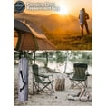 thumbnail image 2 of Camping Chair Bag. Bag for Beach, Portable, Foldable, Outdoor Chair Bag - 40"x7"x7" Gray, 2 of 9