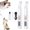 2set, variant on Pet MicroPrecision Trimmer, Rechargeable Dog Paw Trimmer with LED Light, Waterproof Cordless Pet Hair Clippers for Paws, Face, Ears & Grooming