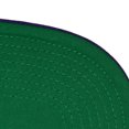 thumbnail image 4 of Men's Mitchell & Ness White/Purple Charlotte Hornets Retro Sport Color Block Script Snapback Hat, 4 of 4
