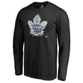 thumbnail image 2 of Men's Black Toronto Maple Leafs Midnight Mascot Long Sleeve T-Shirt, 2 of 3