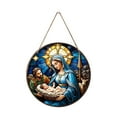 thumbnail image 6 of Tyidzon Nativity Scene Ornaments for Christmas Tree - Flat Nativity Christmas Ornaments Indoor, The Birth of Jesus Decor, Religious Gifts for Christian, Family, 6 of 6