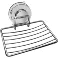 thumbnail image 2 of Juego de 2 jabonera con ventosa, soporte de jabón de acero inoxidable 304, soporte de esponja, bandeja de almacenamiento duradera para baño y cocina sin taladrar Adepaton QH-796, 2 of 8