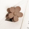 thumbnail image 5 of Matte Flower Hair Claw Clips - Set of 4, Large Clips for Thick Hair, Cute and Non-Slip, 5 of 5