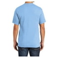 thumbnail image 2 of Yellow Rooster Men's Core Blend Cotton/Polyester Tee Shirt Light Blue 6XL, 2 of 6