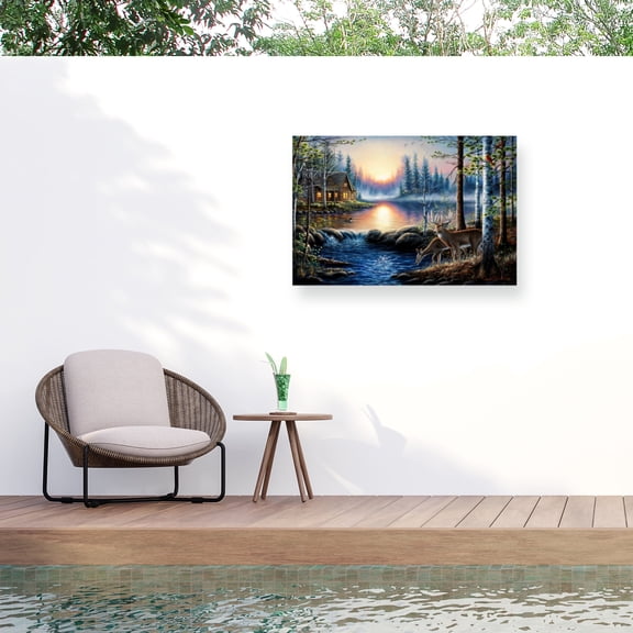 Chuck Black 'Total Bliss' Outdoor All-Weather Wall Decor