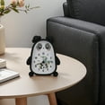 thumbnail image 2 of REGALWOVEN Cute Alarm Clock, Lovely Three-dimensional Panda-Shaped, Silent Non-Tick, Durable Material for Bedroom Black 4.1"L x 1.6"W x 5.5"H, 2 of 4