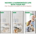 OhhGo Pet Proof Screen Door, Heavy Duty with Zipper for Home, Bedroom, Kitchen Patio