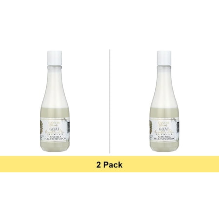 Canvas Beauty Goat Milk Full Fat Shampoo 8 fl. oz. All Hair Types Moisturizing Unisex – 2 Pack