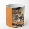 thumbnail image 2 of Carolines Treasures DAC1803CDL 10 oz Unisex Pug Fall Kitchen Pumpkins Decorative Soy Candle, 2 of 5