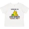 thumbnail image 3 of Inktastic Someone in Santa Barbara Loves Me Boys or Girls Baby T-Shirt, 3 of 5