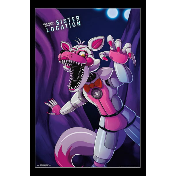 Five Nights At Freddy S Sister Location Funtime Foxy Laminated