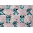 thumbnail image 4 of Lilo & Stitch Pink Silk Touch Hooded Poncho Blanket, 4 of 4
