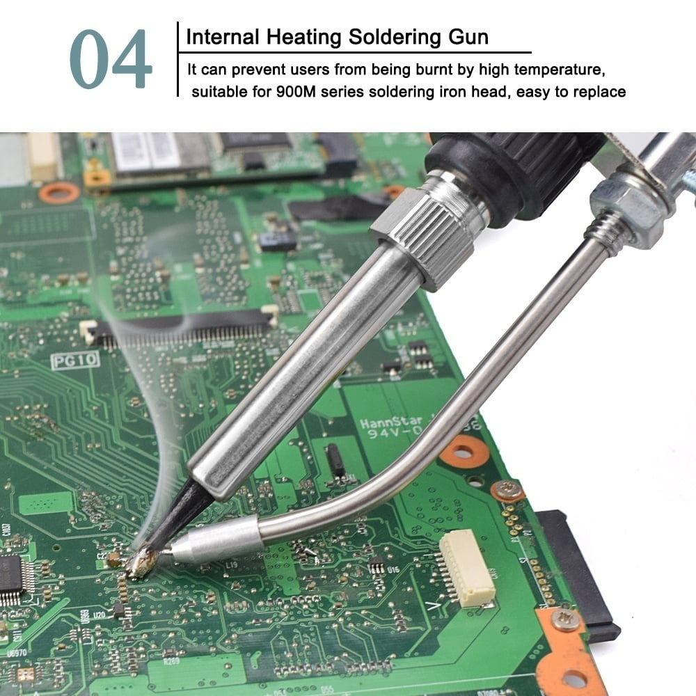 Soldering Iron Kit Internal Heating Professional Soldering Tool Auto Send Tin for Repair, Iron Paiting