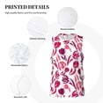 thumbnail image 3 of Honeii Tulips Flowers print basktball shirt for men and women, Unisex basketball jersey for Theme party-Medium, 3 of 6