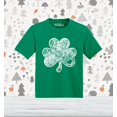 thumbnail image 2 of Shop4Ever Distressed Shamrock Heart St. Patrick's Day Toddler's Cotton T-Shirt 5T/6T Green, 2 of 6