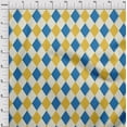 thumbnail image 4 of oneOone Cotton Poplin Medium Blue Fabric Argyle Diy Clothing Quilting Fabric Print Fabric By Yard 56 Inch Wide, 4 of 4