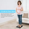 thumbnail image 3 of Himaly Digital Body Weight Scale, USB Rechargeable Bathroom Scale with LCD Display, 400Ibs, 3 of 8