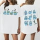 thumbnail image 1 of Pop cazadora para niña Demo-n Hunters Round-Neck Printed Anime Trio Poster T Shirt （White）, 1 of 4