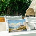 thumbnail image 3 of Stupell Industries Beach Overlook Lifeguard Hut Outdoor Printed Pillow design by LSR Design Studio, 14 x 7 x 20, 3 of 6