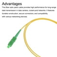 thumbnail image 4 of 1Pcs 9.8Ft Single Mode Simplex Fiber Optic Patch Cable LSZH Fiber Jumper Optical SC/APC to SC/APC for Router Switches, 4 of 6