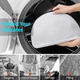 thumbnail image 5 of Washing Bag for Shoes, Laundry Bags, Washing Net with Zipper for Washing Machine Mesh Laundry Net Laundry Bags - 2 Set, 5 of 5