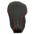 thumbnail image 3 of Motorcycle Saddle Cover, Antislip Soft Motorcycle  Cover Leather  For Upgrade Black Red, 3 of 8