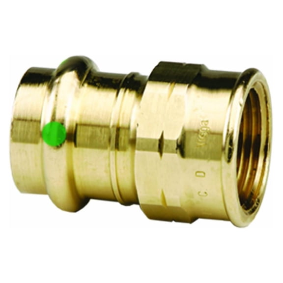 KioJJp 79300 ProPress Zero Lead Bronze Adapter with Female 1/2-Inch by 1/2-Inch P x Female NPT, 10-Pack