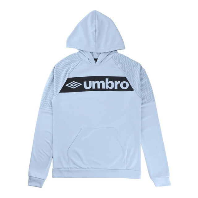Sudadera Umbro Talla EG con Franja en Pecho con Capucha Azul