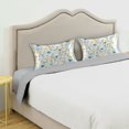 thumbnail image 5 of Haosy Satin Pillowcase for Hair and Skin Standard Cooling Silk Pillow Case with Envelope Closure Scattered Dandilion Floral 20"x26", 5 of 9