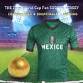thumbnail image 3 of Camiseta de fútbol DIBEI México 2026 Copa Mundial talla M, 3 of 5