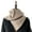 Oat, variant on Knit Button Scarf, Cable Knit Wrap Button Scarf Winter Warm All-Matching Button Scarf Neck Protections Knit Neckerchief Windproof