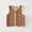 Brown, variant on WAVSUF Winter Sweater Vest Children's Girls Plush Jacket Vest Cardigan Round Neck Waistcoat Beige Size 0 Months