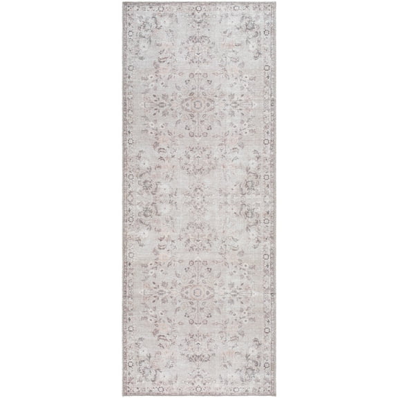 My Texas House Everyday Living Blair Traditional Floral Indoor Washable Runner Rug