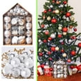 thumbnail image 1 of Fiudx Ofertas Flash Artículos En Oferta Juego De Decoración Para Árbol De Navidad, 70 Adornos Navideños, Decoración Para Árbol Para Fiesta De Boda Navideña., 1 of 6