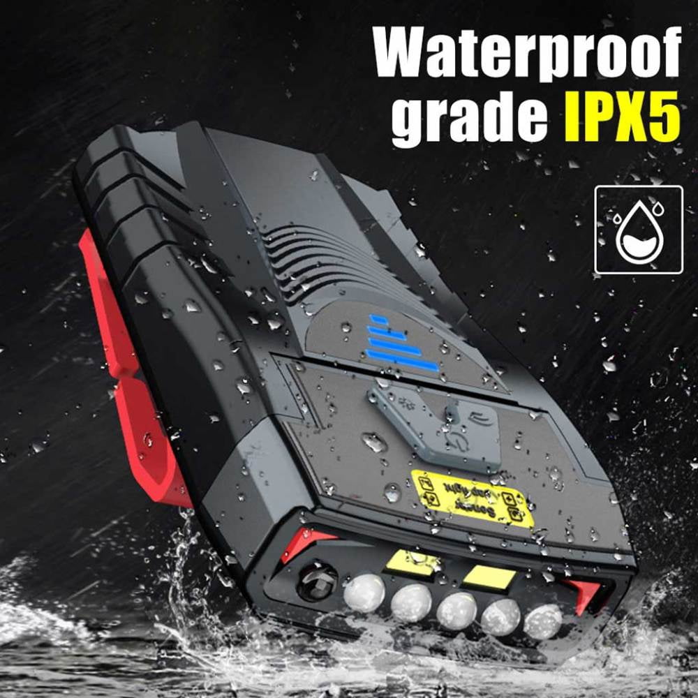 Gesture Sensing LED Headlamp Super Bright Light Detachable Headlight for Night Fishing Jogging Hiking