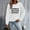 White, variant on Women Sweatshirt Sweat Shirts Women Long Sleeve Womens Pullover Sweatshirts White Big And Tall Crewneck Sweatshirt Fall Clothing Adult Sweatshirt