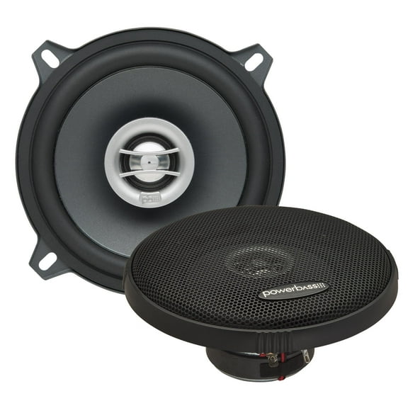 PowerBass OE-522 - 5.25" Coaxial Speakers 2-Ohm - Pair