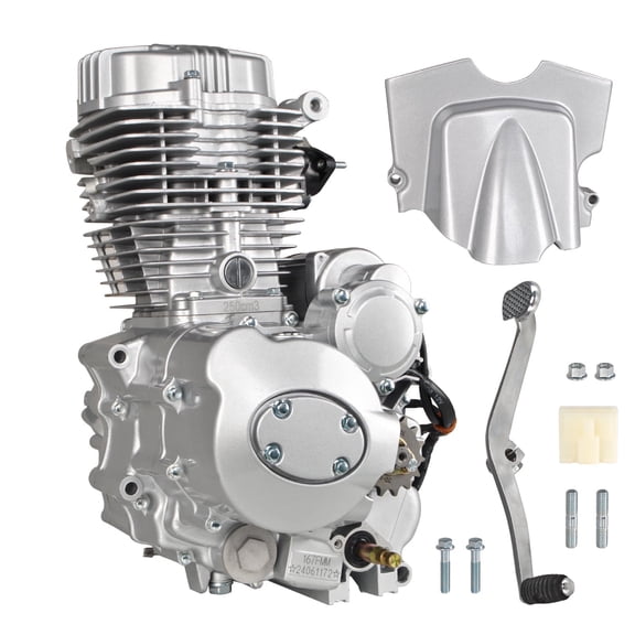 250cc 4-Stroke Engine Motor, 5-Speed Manual Transmission For ATV Dirt Bike, Engine 250 Vertical Engine Motor - Single Cylinder