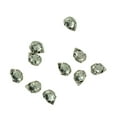 thumbnail image 1 of 10 piezas 3D plata flor rosa cabeza de espaciadoras DIY hallazgos Fit collar decoraciones de Halloween perfecl Skull Heads suelta perlas, 1 of 6