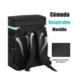 thumbnail image 4 of Mochila Hielera Impermeable Bolsa Térmica 30 L Belug Negra con Azul, 4 of 5