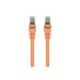 thumbnail image 3 of Belkin High Performance - Patch cable - RJ-45 (M) to RJ-45 (M) - 4.6 m - UTP - CAT 6 - molded, snagless - orange - for Omniview SMB 1x16, SMB 1x8; OmniView SMB CAT5 KVM Switch, 3 of 6